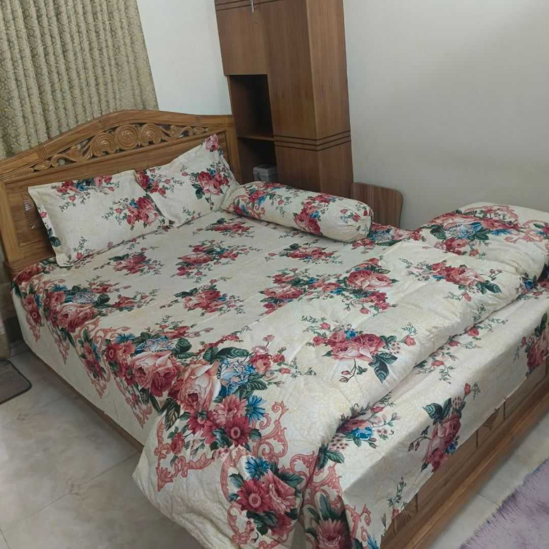 Premium,Quality,Twill,Cotton,Comforter,5,Pcs,Set