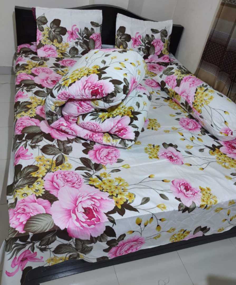 Premium,Quality,Twill,Cotton,Comforter,5,Pcs,Set