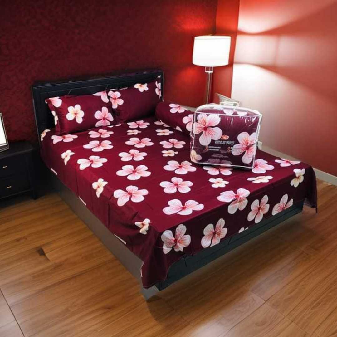 Premium,Quality,Twill,Cotton,Comforter,5,Pcs,Set